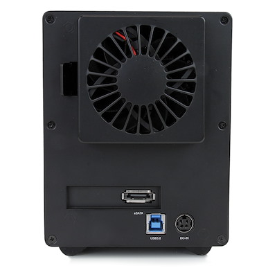 StarTech.com USB 3.0 / eSATA 4 x 3.5in Bay SATA UASP - HDD/SSD Supported