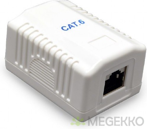 GEMBIRD NCAC-1F6-01 PRISE CAT6-FTP MURALE APPARENTE SIMPLE