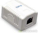 GEMBIRD NCAC-1F6-01 PRISE CAT6-FTP MURALE APPARENTE SIMPLE