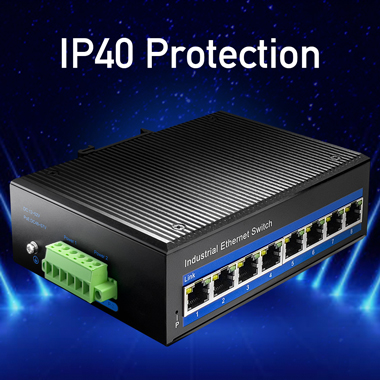 Cudy IG1008P Switch PoE industriel Gigabit à 8 ports