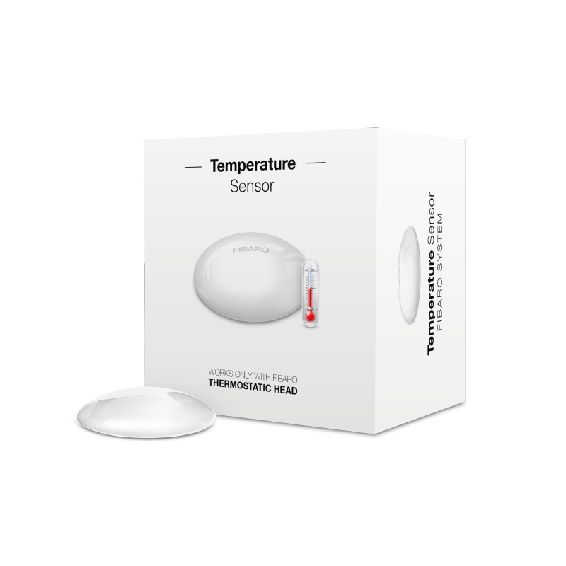 FIBARO FGBRS-001 - Sonde déportée pour tête thermostatique Fibaro FGT-001 &quot;The Heat Controller&quot;