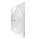 Fibaro Walli N USB Outlet FGWU-021 - Prise murale double USB tout-en-un classique (non domotique)
