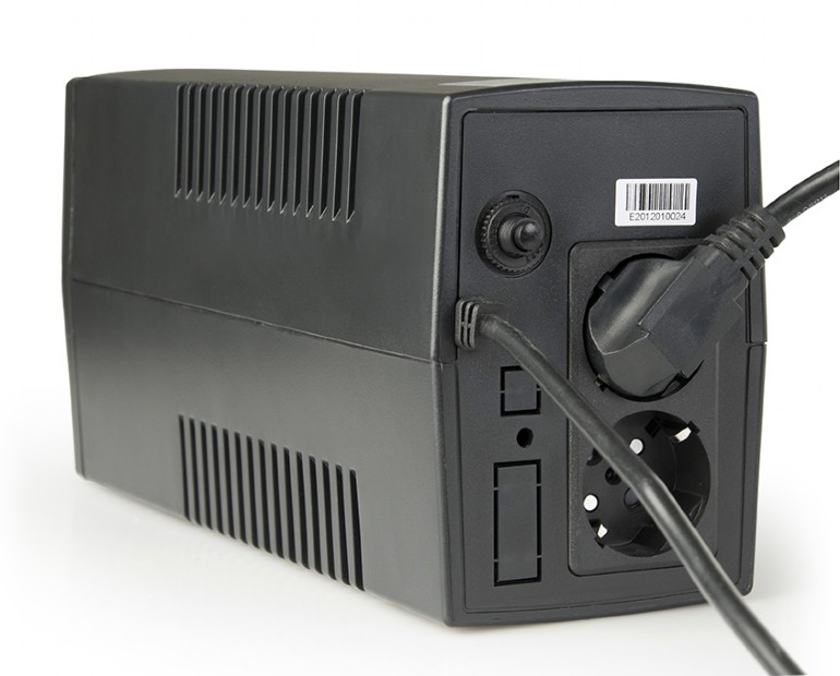 Energenie-Gembird EG-UPS-B650 650 VA &quot;Basic 650&quot; UPS, Shuko output sockets, black