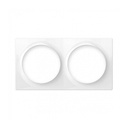 Plaque de finition Fibaro WALLI Double - Blanc