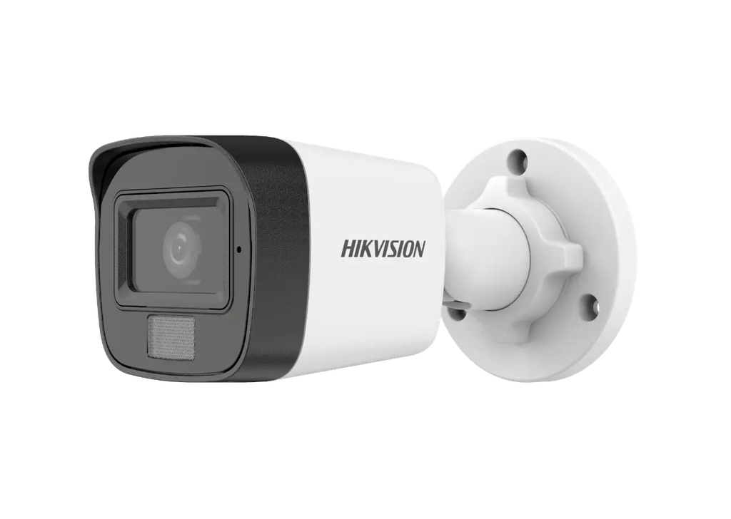Hikvision DS-2CE16K0T-LFS Caméra mini-bullet fixe 2.8mm hybride intelligente 3K avec audio IP67
