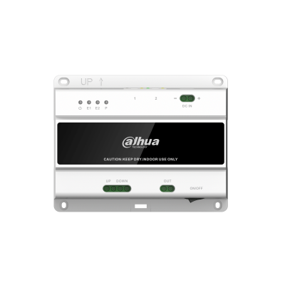 Dahua VTNS2003B-2 Commutateur modulaire 2 fils pour portier vidéo Dahua -alimentation 48VDC (non fournie)