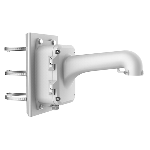 HIKVISION DS-1604ZJ-BOX-POLE Support de mur avec boite de connexions pour des dômes motorisées 