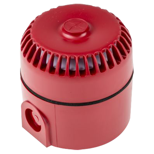 EATON-COOPER SO/R/DR/10C - Sirène d'incendie cablée pour intérieur et extérieur - Puissance sonore 103 dB