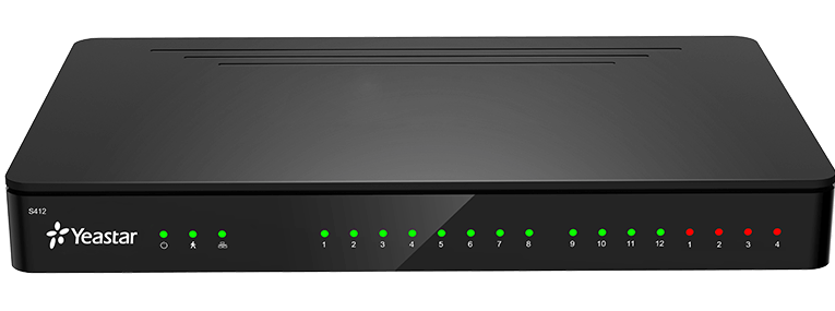 Yeastar S412 IPBX S-Series Vide Sans Module