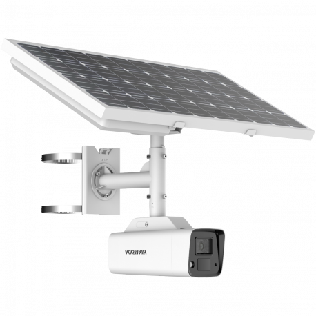 Hikvision DS-2XS6A87G1-L/C32S80  Bullet Fixe 4G 8MP ColorVu 30m - Alimentation Solaire