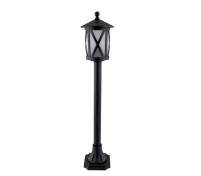 96105F/BK - ERIK 105 LANTERN STAND 1XE27 BLACK H775