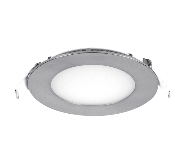99LED628 - LED PANEL Rond 12W 4000K D120mm SATIN NICKEL