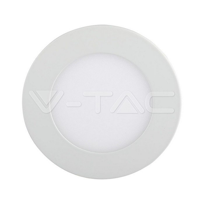 VT-307 3W LED PANEL 6400K Rond Pack 50Pcs