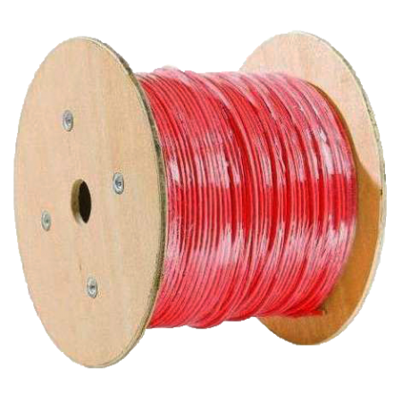 Cable Detection Incendie 4C AVINET 4C SYT2.20R-500   2X2x(Ø 0.80mm) LSZH Cca s1d1a1 / Touret 500m Certifié EN 50575