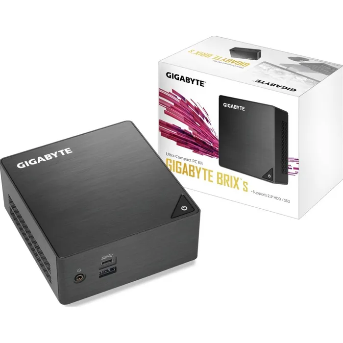 Gigabyte BRIX GB-BLCE-4105 Intel Celeron J4105 / 1.5 GHz -  RAM 8Gb / 256GB SSD - Intel UHD Graphics 600- HDMI, VGA - Gigabit LAN, WIFI n