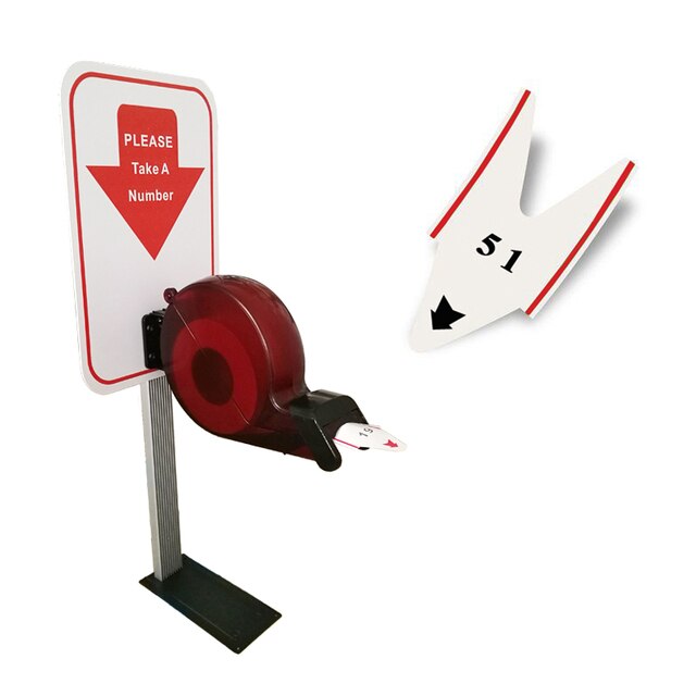 Poteau support pour Dispenseur de ticket