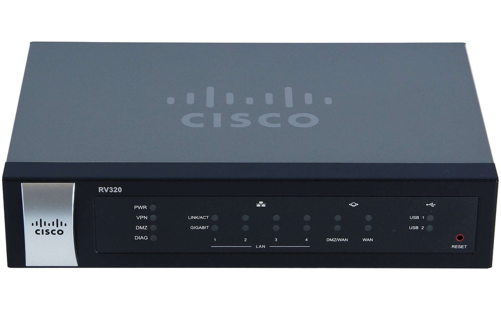 Cisco Small Business RV320 Dual WAN VPN Router 4-port switchGigabit
