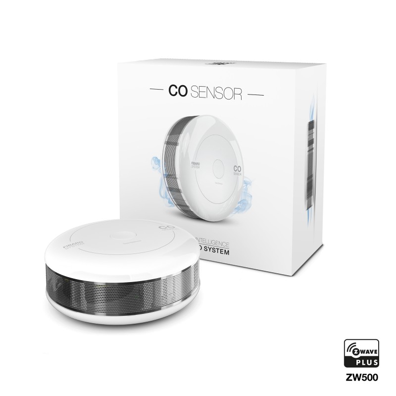Fibaro FGCD-001 &quot;CO Sensor&quot; - Détecteur de monoxyde de carbon Z‑Wave Plus