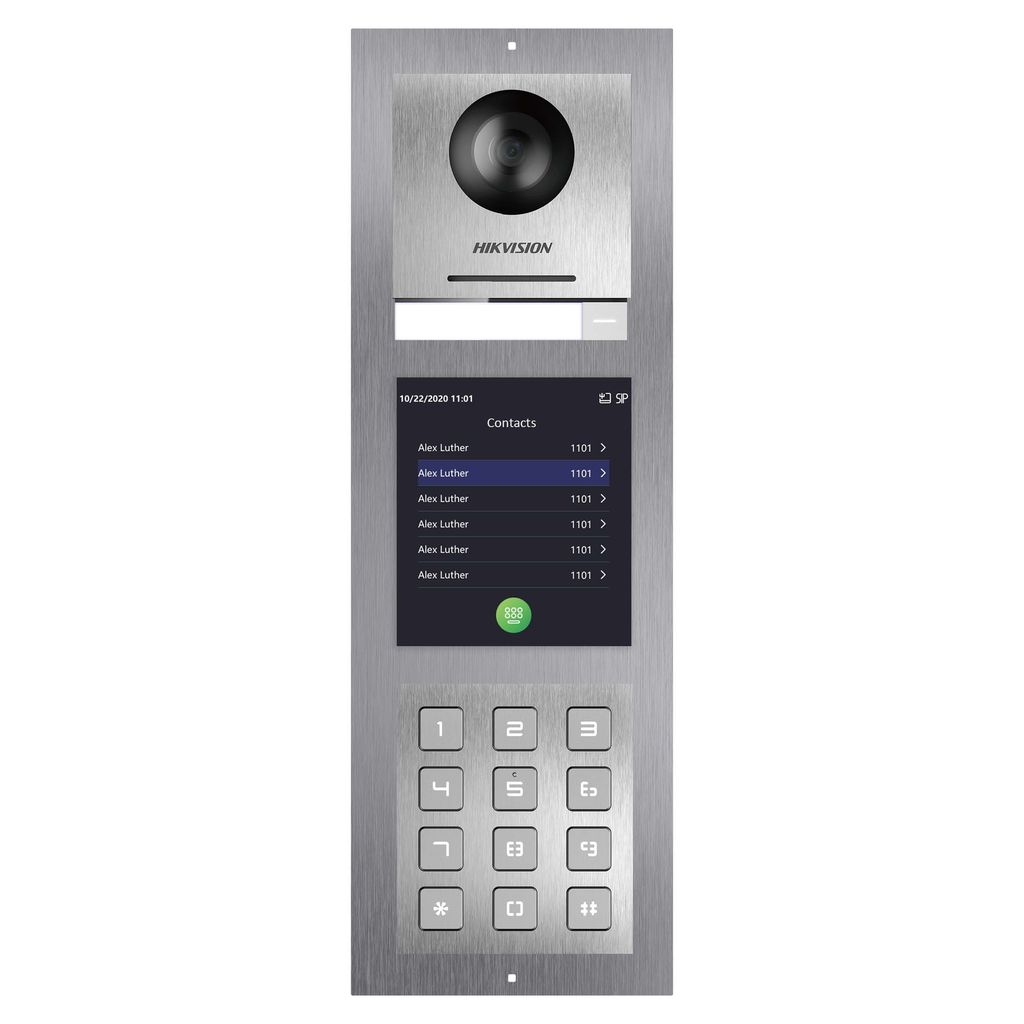 Hikvision DS-KD7003EY-IME2-SET Station d'extérieur pour Multi Appartement interphone vidéo  2Fil 48V 