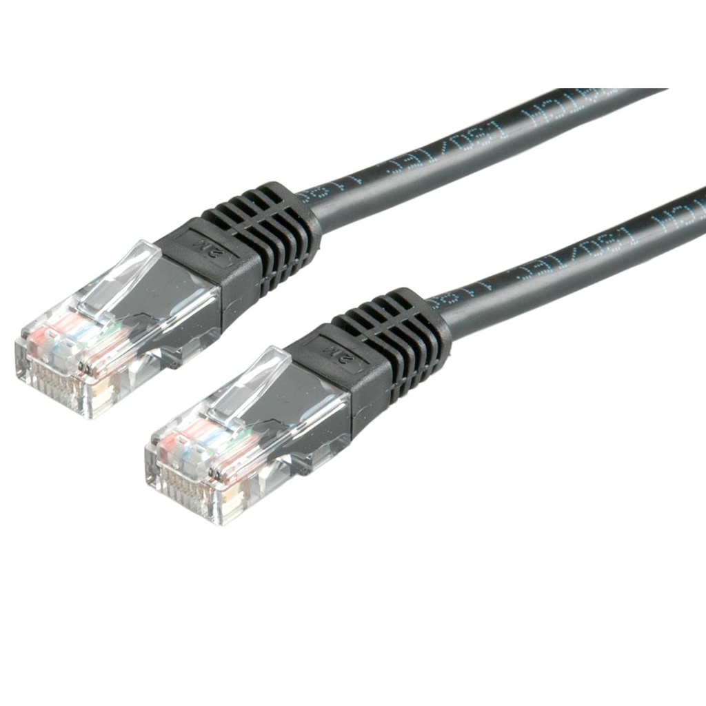 VALUE UTP Patch Cord, Cat.6 (Class E), black