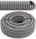 Ø 25 PP CORUGATED CONDUIT  SELF EXTINGUISHING HALOGEN FREE With  WIRE Reel  50m