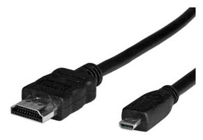 Câble HDMI 11.99.5579 , Câble micro-HDMI (D) / HDMI 0.8m