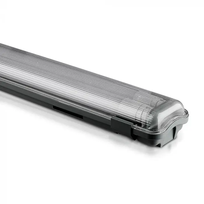 89087 2x18W LED TUBE T8 ETANCHE 120CMX2 6000K IP65