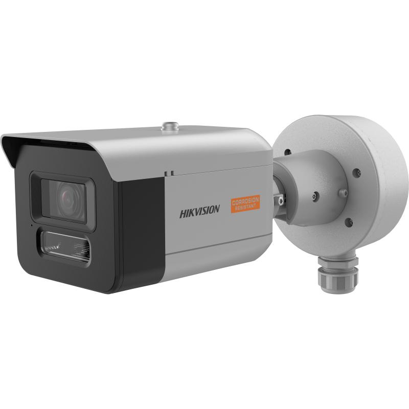 Hikvision DS-2XC3686G0H-LIZSU(PA)(2.7-13.5mm) Caméra Bullet à focale variable Hikvision 8 MP en polymère anticorrosion, audio bidirectionnel, 2,7-13,5 mm