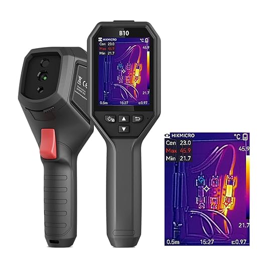 HIKMICRO B20 Caméra d'imagerie thermique 256 x 192 IR - 2 MP, -25 Hz- écran LCD 3,2&quot; -  IP54, -20 °C ~ 550 °C