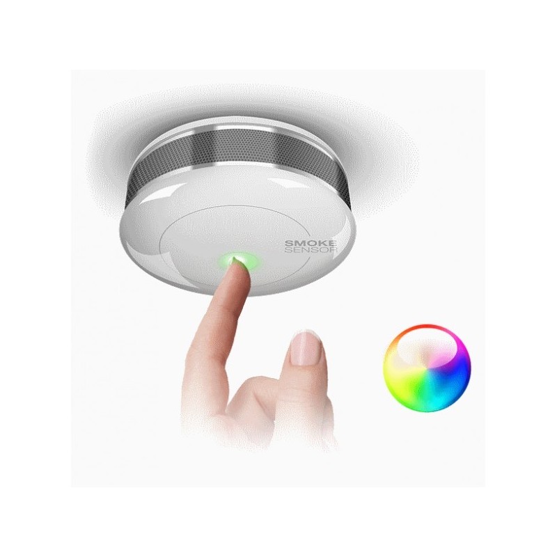 Fibaro FGSD-002-ZW5 Détecteur de fumée DAAF (norme EN14604)