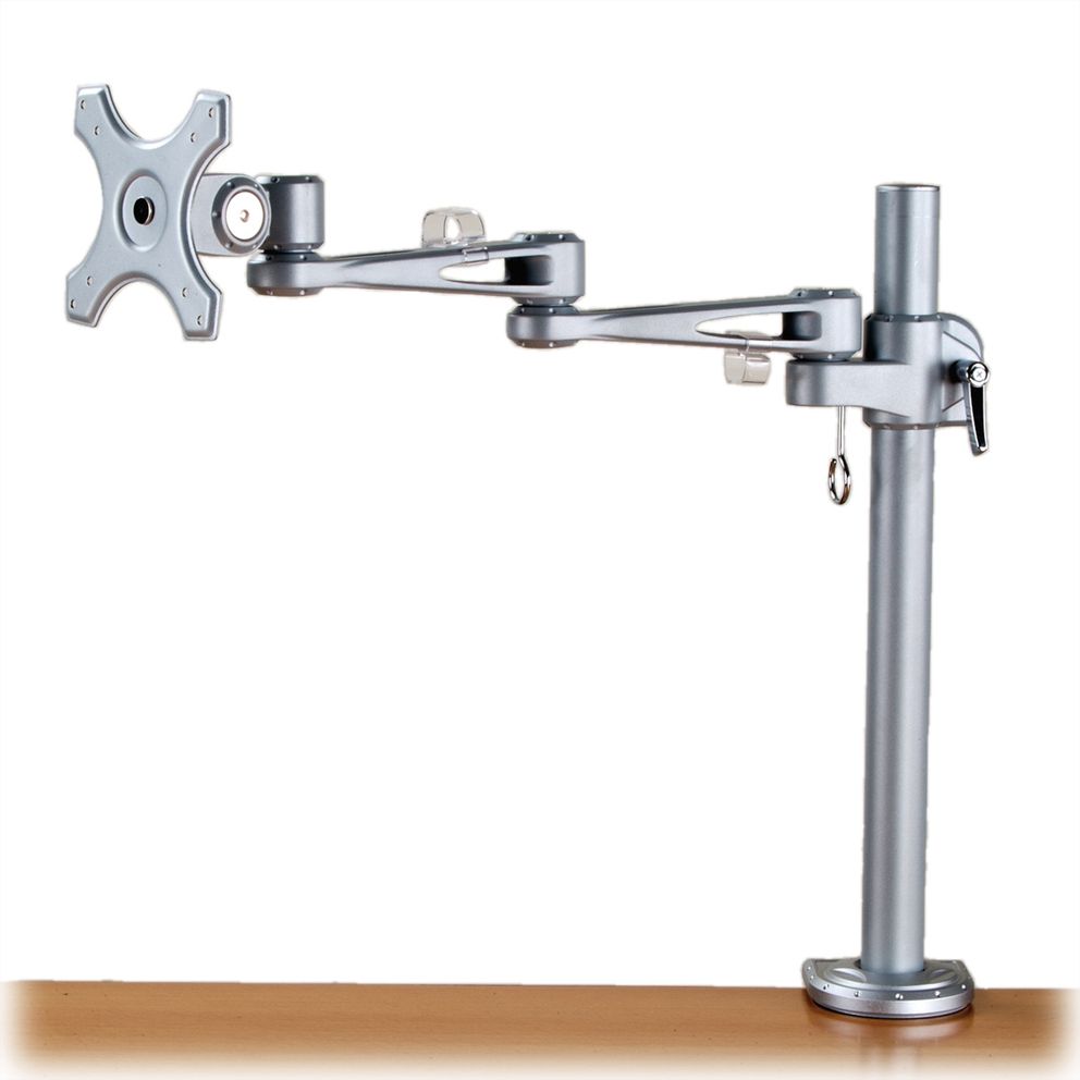 alue 17.99.1132 Support de table pour écran inclinable, réglable en hauteur, rotatif