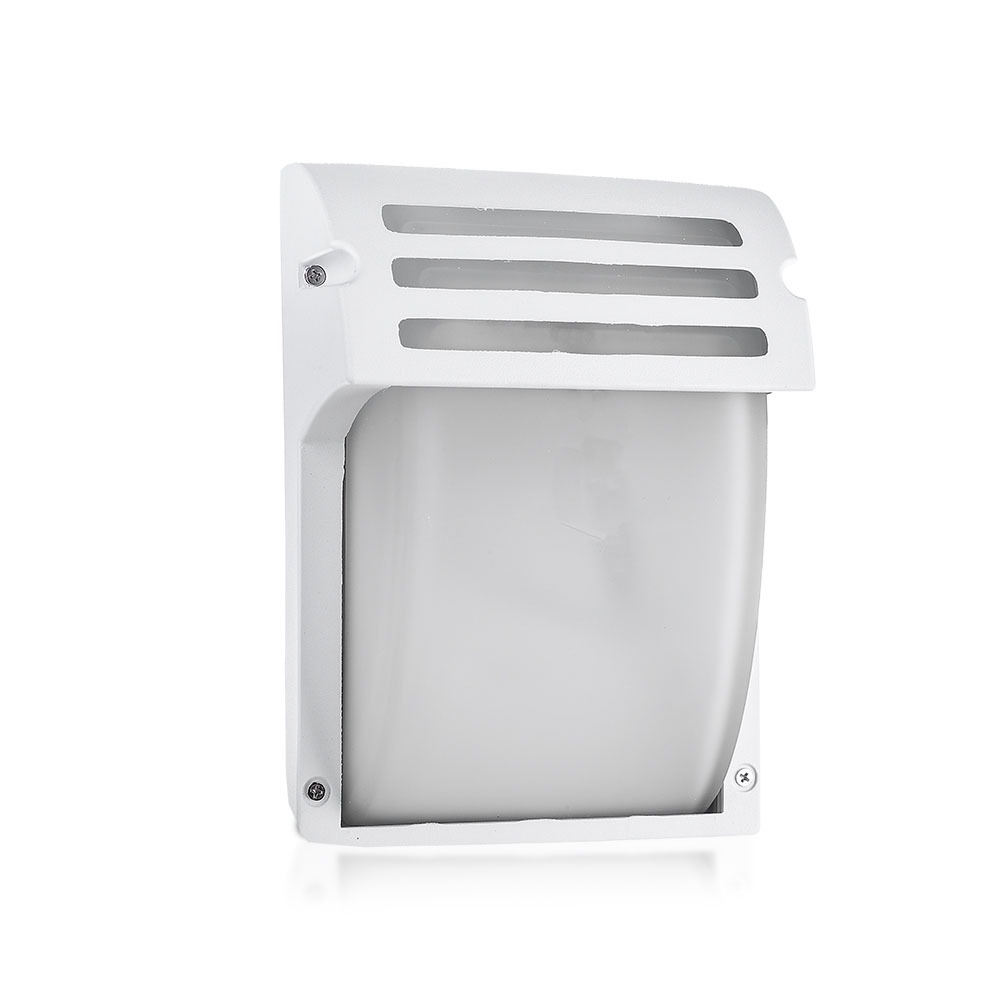 VT-754 Applique Murale Etanche IP44 verre et aluminium Lampe  1xE27