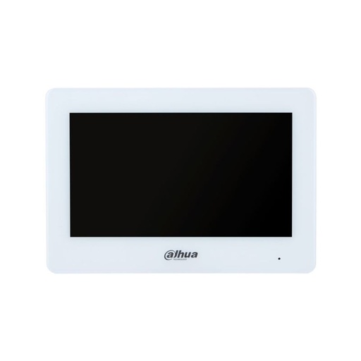 Dahua DHI-VTH5422HB-W 2-Fils 48V IP &amp; Wi-Fi Moniteur TFT Tactile 7&quot; 2 fils-48V Slot MicroSD Installation Serie