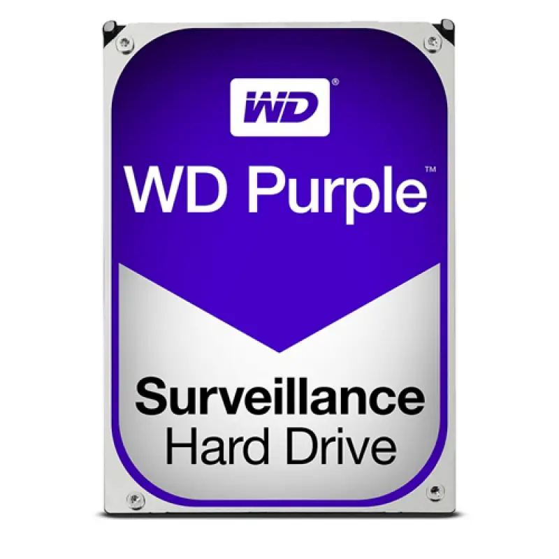 WD Purple HDD 8TB - Interface SATA 6 GB/s Special Surveillance