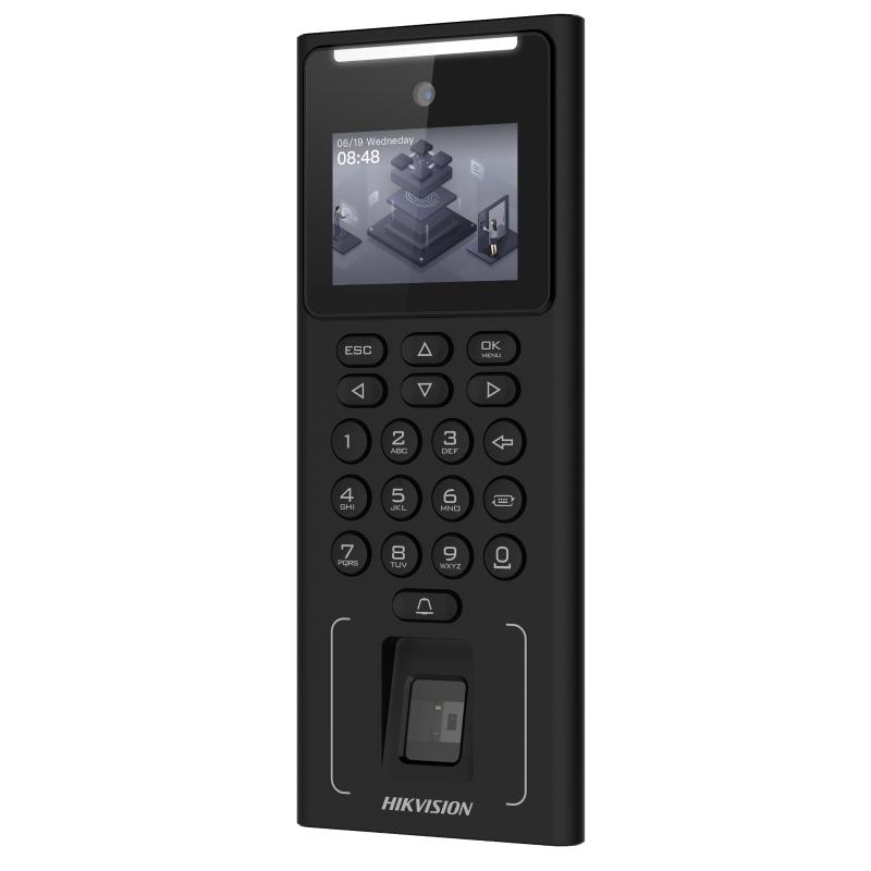 Hikvision DS-K1T321MFWX   Terminal de reconnaissance Faciale &amp; Biometrique 2.4-inch LCD , 2 MP  
