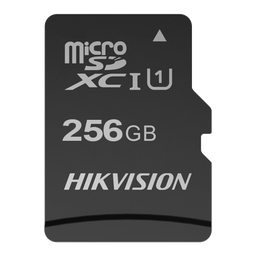 [MSD-256G] Hikvision - Carte Micro SD - 256GB de stockage - Vitesse Clase10 U1 - Plus de 300 cycles de lecture/écriture - La technologie NAND TLC offre un potentiel de capacité, de performance et de stabilité accrues