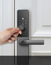 [CS-DL05] EZVIZ CS-DL05 Verrou à encastrer intelligent à empreintes digitales - Tag Mifare - Code - EZVIZ Apps / necessite menuiserie