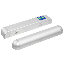 [YB-500H-LED] YB-500H-LED Serrure de sécurité électrique Apparente  Mode d'ouverture Fail Safe (NC) Force de maintien 1000 kg | Capteur de porte Indicateur d'état LED Fermeture automatique programmable 