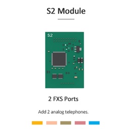 [YEAS-S2] Yeastar S2 Module IPBX 2*FXS ports