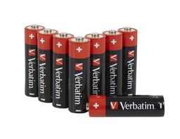 [8XBATT-AA] Verbatim Pack 8x AA-LR6 Micro, 1.5V