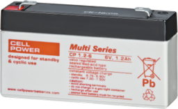 [BAT-6V-12AH] Cellpower CP 12 – 6 Battery 6V-12Ah - Dim 151x50x100mm 