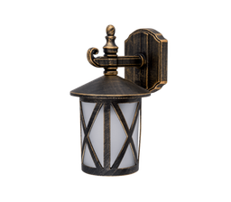 [96102WDAB] 96102WD/AB - ERIK 102 LANTERN DOWN 1XE27 ANTIQUES BRASS