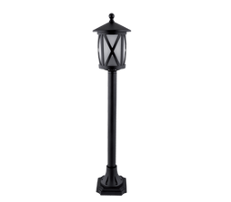 [96105FBK] 96105F/BK - ERIK 105 LANTERN STAND 1XE27 BLACK H775