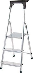 [ECHEL-1401230] 1401230 Escabeau Alu 3 marches Hauteur 0,6m