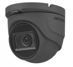 [DS-2CE76H0T-ITMFS-BK] HIKVISION HD-TVI DS-2CE76H0T-ITMFS Black 5MP Turret Camera Fixed Lens Metal Audio