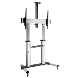 [17.03.1261] ROLINE 17.03.1261 - Support de télévision Mobile (60&quot; à 100&quot;)  support sur pied , réglable en hauteur, inclinable