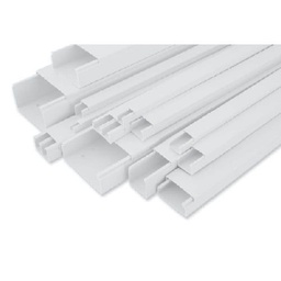 [GOUL-60X25] 60x25 PVC CABLE TRUNKING Bar 2m