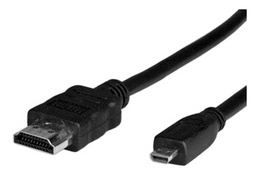 [11.99.5579] Câble HDMI 11.99.5579 , Câble micro-HDMI (D) / HDMI 0.8m