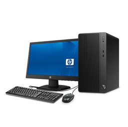 [PCDESK-HP290G3] HP 290 G3 - SFF - Core i3 10105 3.7 GHz - 8 Go - SSD 128 Go - Français -  Windows 10 Pro - VGA HDMI --  Clavier/Souris USB - Moniteur HP P241 G4 23.8p HDMI