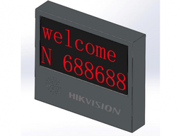 [DS-TVL224-4-5Y] DS-TVL224  2-Lines 2-Color 8-Characters Outdoor Entrance &amp; Exit LED Screen